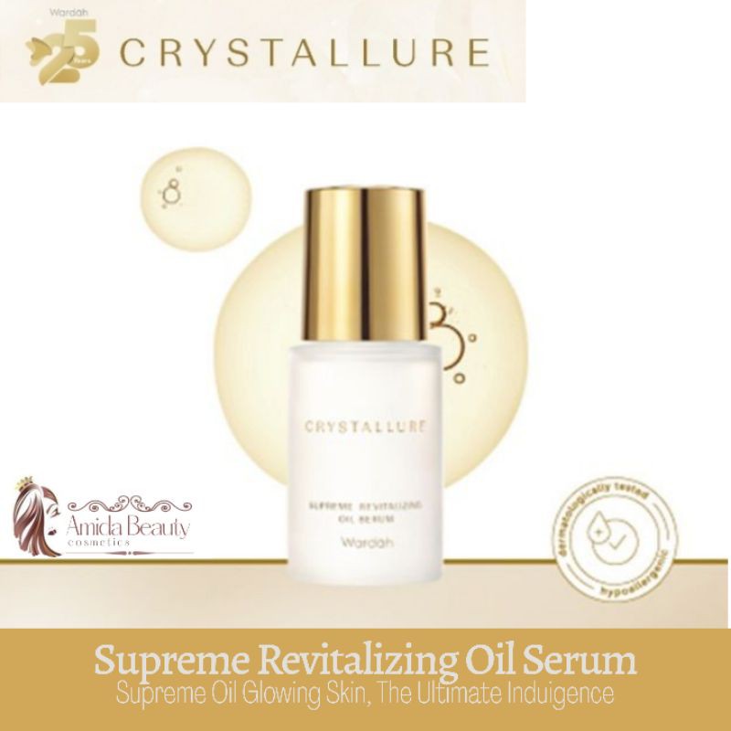 Wardah Crystallure Supreme Revitalizing Oil Serum