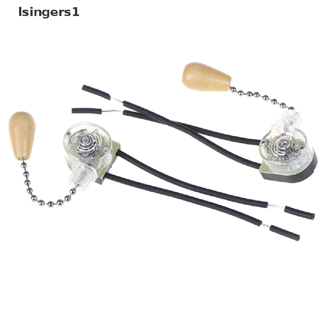 (lsingers1) 4pcs Saklar Tarik Rantai Universal Untuk Lampu / Kipas Angin Plafon