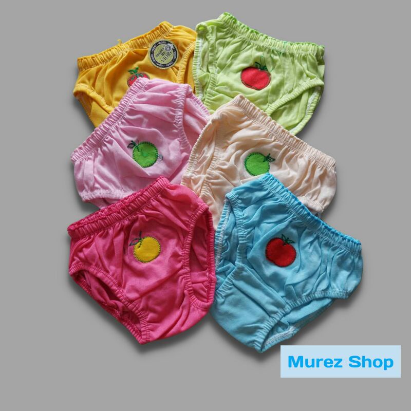 Celana Dalam CD Anak Perempuan usia 1-6 tahun