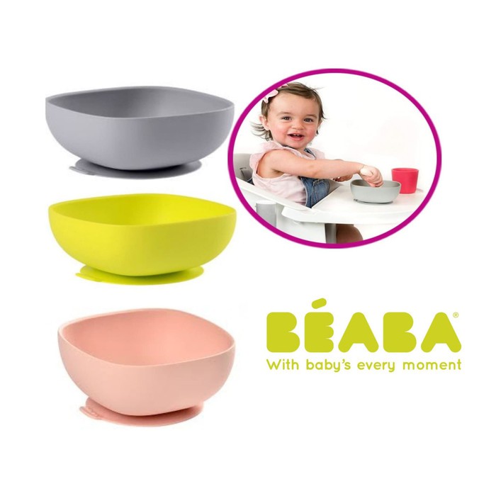 Beaba Silicone Suction Bowl (Mangkuk silicone)