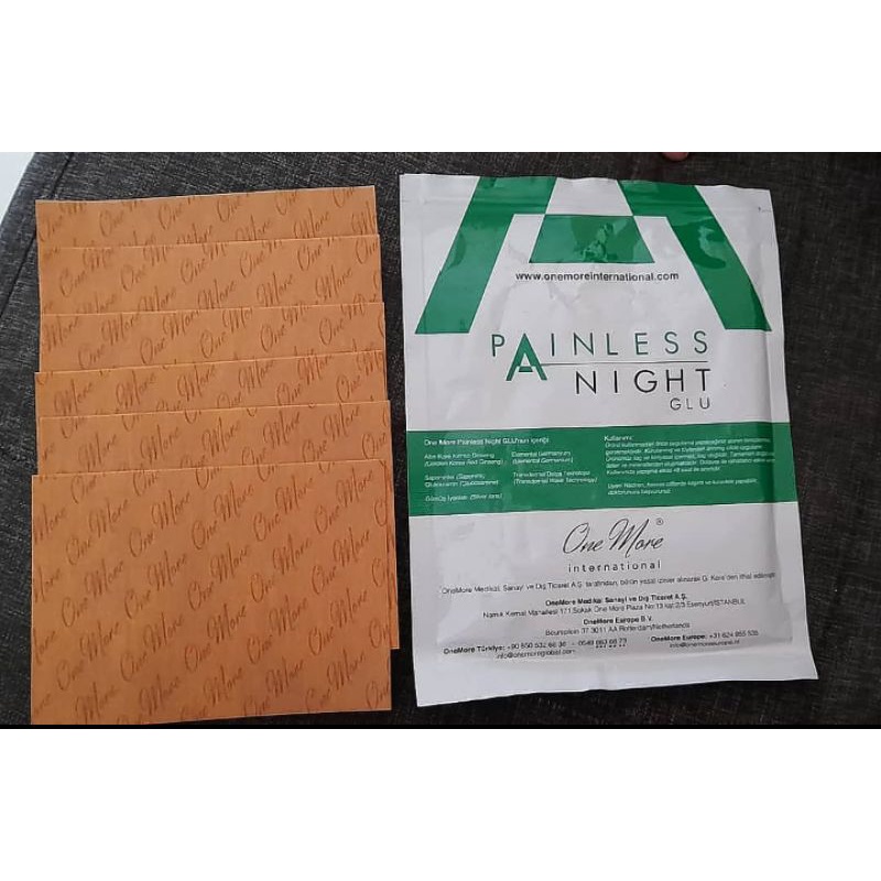 Painless Night Glu (PNG) by One More Internasional TRANSDERMAL TECHNOLOGY Original Dari Turki