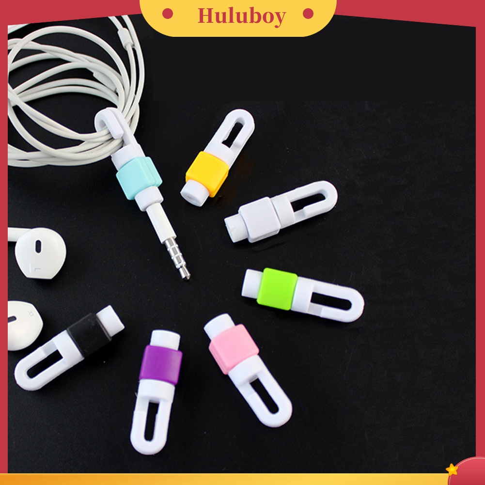 Huluboy Cover Pelindung Kabel Earphone