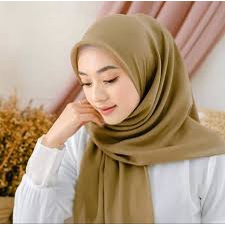 PARIS PREMIUM Hijab Segi Empat Paris Polos TEBAL TIDAK NERAWANG Jilbab PARIS TEBAL NECI EMPAT SISI Kerudung Paris