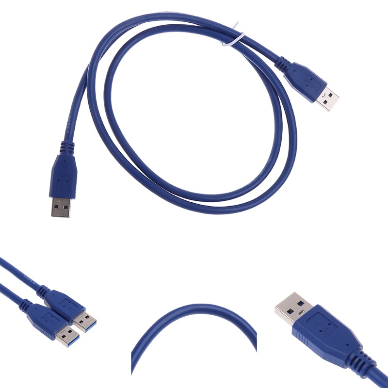 Gro Kabel Extension USB 3.0 Tipe A Male Ke Male OD5.5mm Panjang 1M