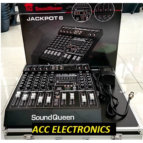 Mixer SoundQueen Jackpot 6 Original Jackpot 6 Chennel free Koperr