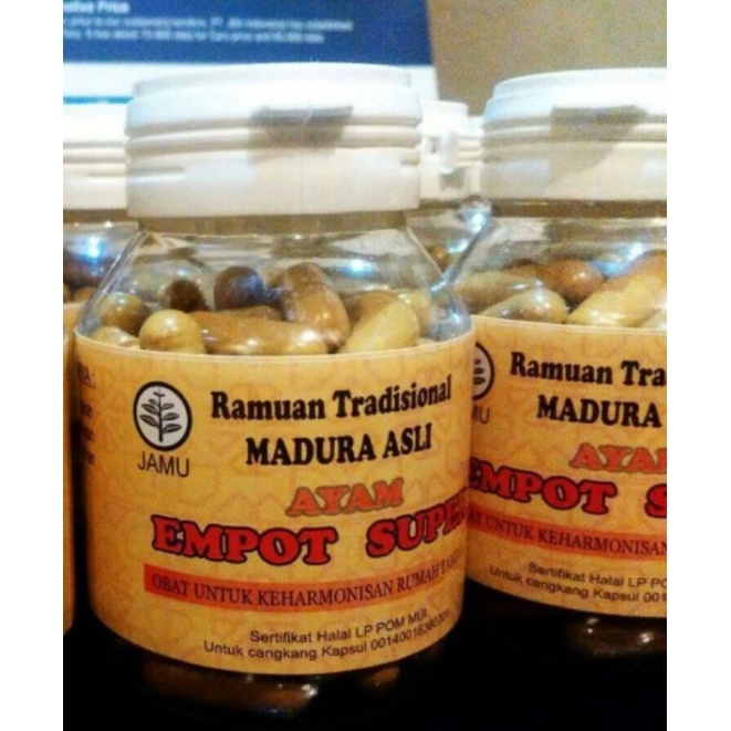 

ORIGINAL Jamu Madura Empot Super Original Halal EMPOT AYAM MPOT SUPER