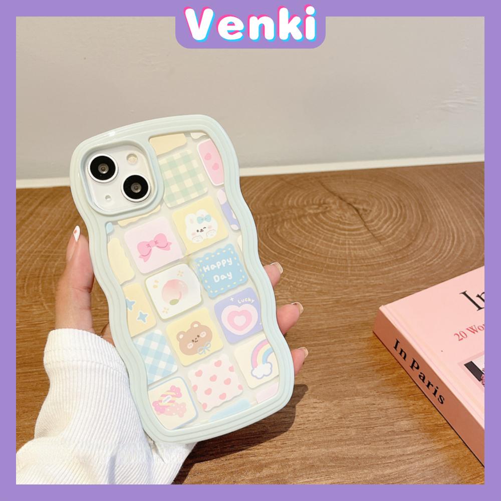 iPhone Case Candy Color Wave 2-in-1 Silicone Soft Case Airbag Shockproof Protection Camera Cartoon Cute Compatible For iPhone 11 Pro Max 13 Pro Max 12 Pro Max 7Plus xr XS Max