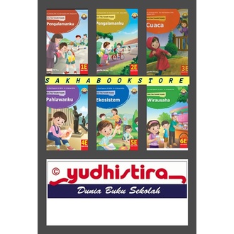 BUKU TEKS TEMATIK TERPADU KELAS 1E 2E 3E 4E 5E 6E SD KURIKULUM K2013 YUDHISTIRA