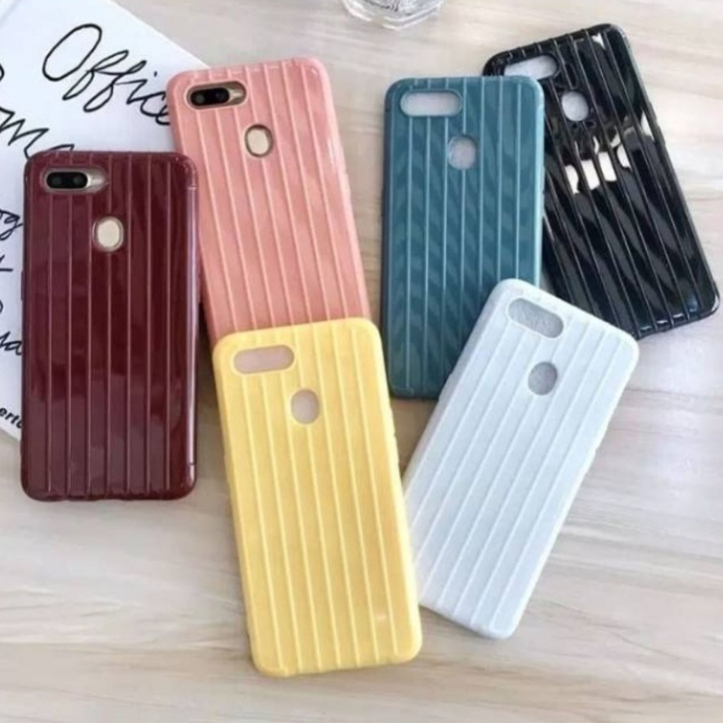 Case Iphone 6 7 8 X 11 Plus Pro Max Softcase Luggage Koper