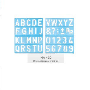 

Penggaris Huruf Angka 430 Butterfly