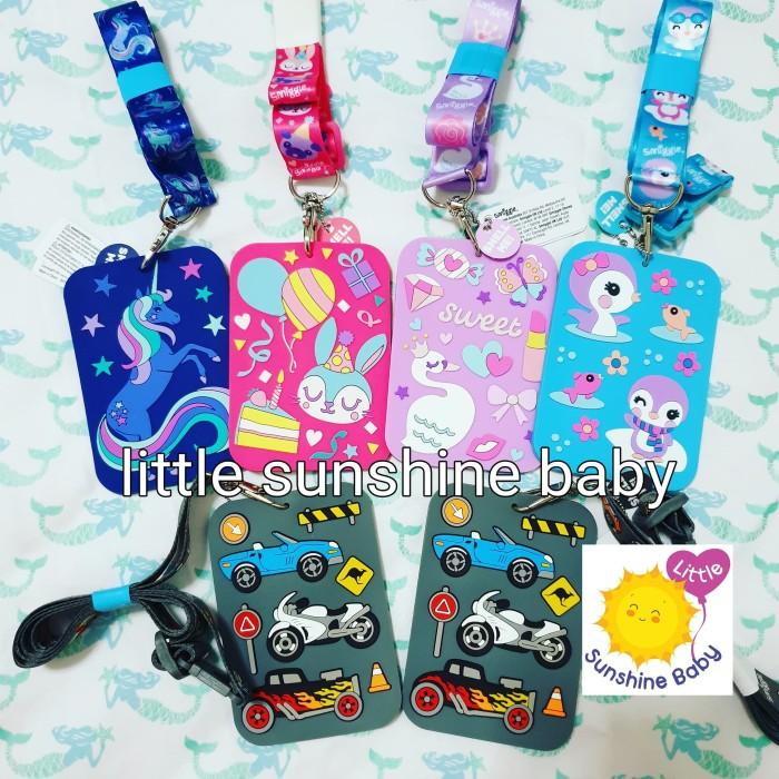 

Smiggle Lanyard Name Tag Id Card New Motif 4 Ori