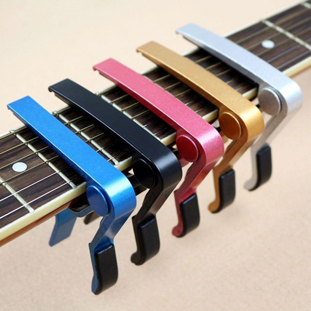 Suyo Gitar Capo High Quality Fast Release Pengganti Penjepit Kunci Akustik/Elektrik/Klasik