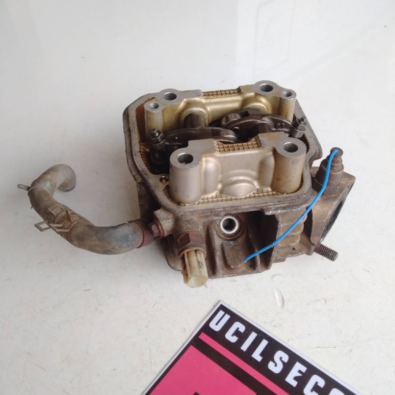 CYLINDER HEAD MIO J MIO GT HEAD MIO SOUL GT110 SEKEN ASLI ORIGINAL