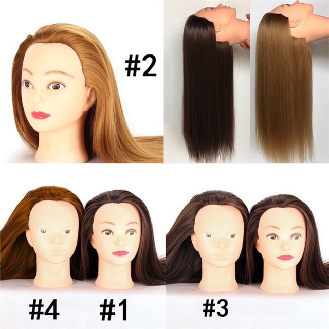 Mannequin kepala rambut/ patung / patung rambut/ kepala rambut/ patung latihan