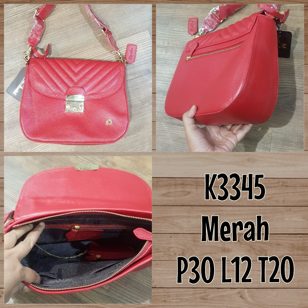 Tas Papillon Original K3345 Merah