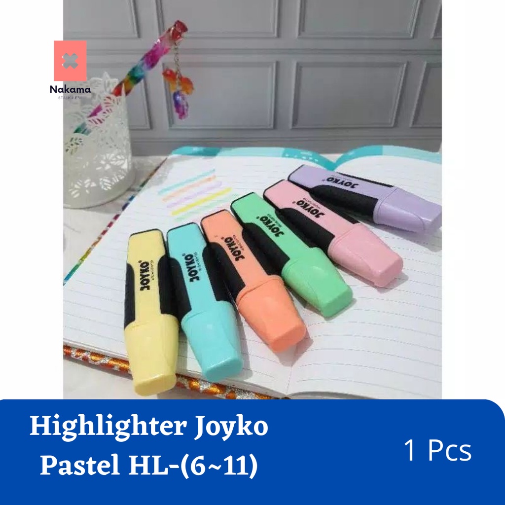 

Highlighter Joyko Pastel Color Pastel HL 6 - HL11