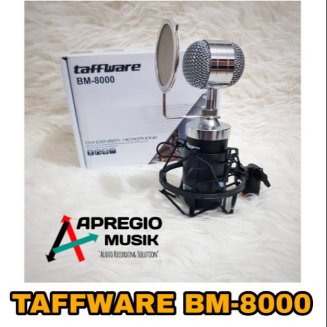 Mic condensor Taffware BM8000 BM 8000 BM-8000 Original