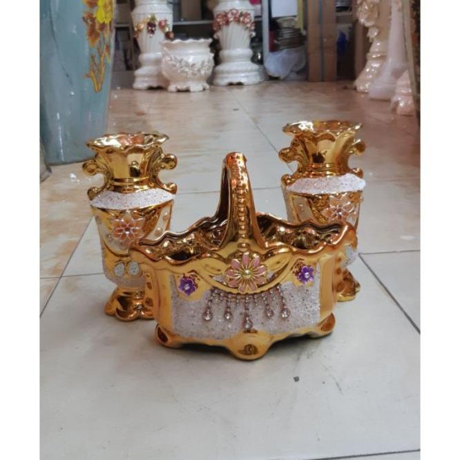 Jual Pajangan Lemari Kaca-Jual Pajangan Keramik Import-Dekorasi Murah