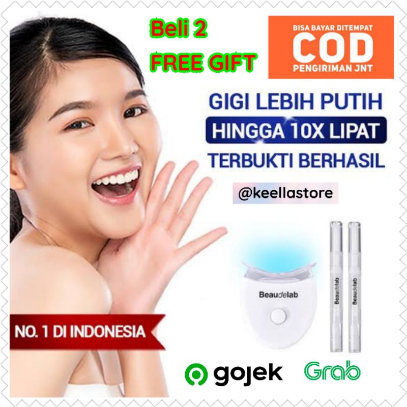 PRO BEAUDELAB WHITENING TEETH Beautylab Inc pemutih gigi permanen Beautylab.inc memutihkan gigi