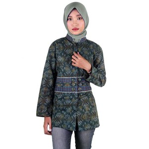 Blus Batik I Blouse Batik I Blus Kerja Wanita Batik Dewi - Warna 5