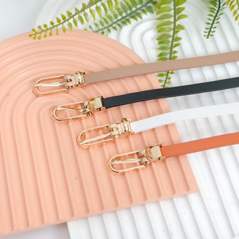 Ikat Pinggang fashion Style Metal Belt dengan Buckle untuk Wanita