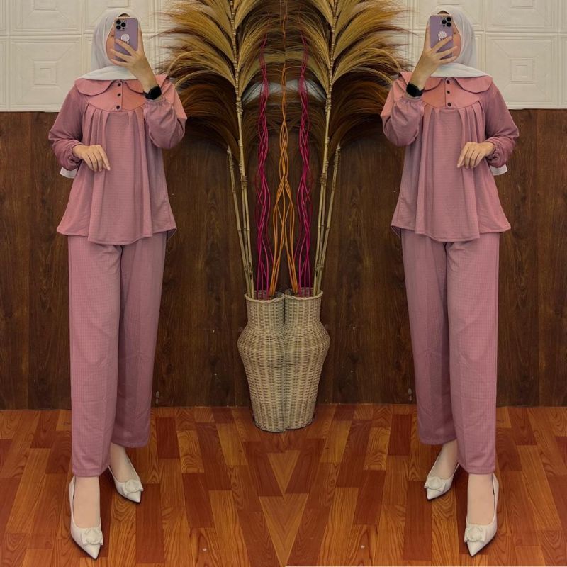 vnh_ ONE SET  BAHAN KAOS UNIQLO BUSUI FRENLY [ZH22] LD 110CM TERBARU BISA COD TERLARIS