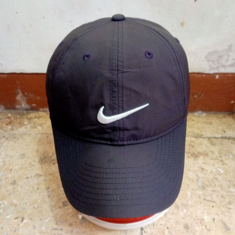 Topi Nike original hitam second bekas