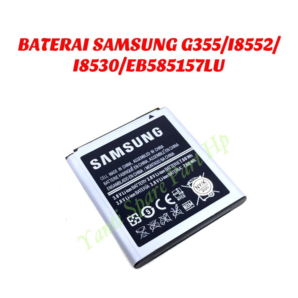 Baterai Samsung G355 I8552 Original New