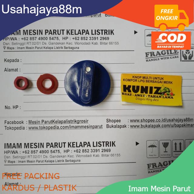 Knop Gas LPG Multi untuk KomporLPG untuk berbagai Merek