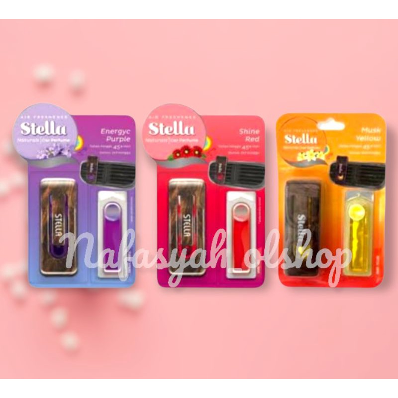 STELLA car parfume tempat dan refill