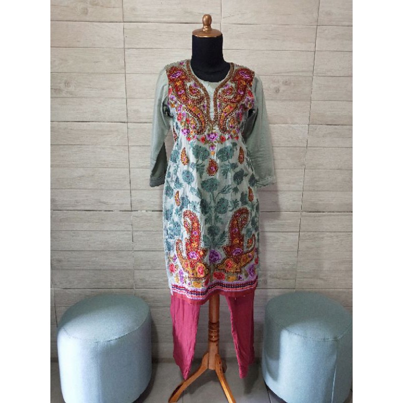 Preloved CUSTOM SARI INDIA JAHIT SENDIRI