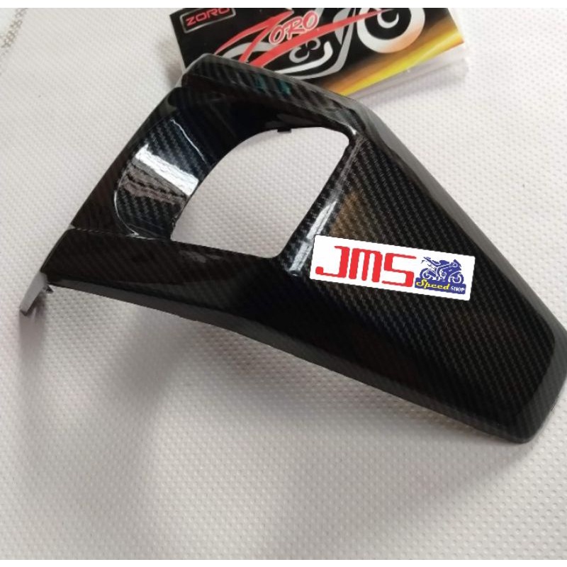 cover tutup carbon bodi tengah dashboard yamaha nmax new nemo