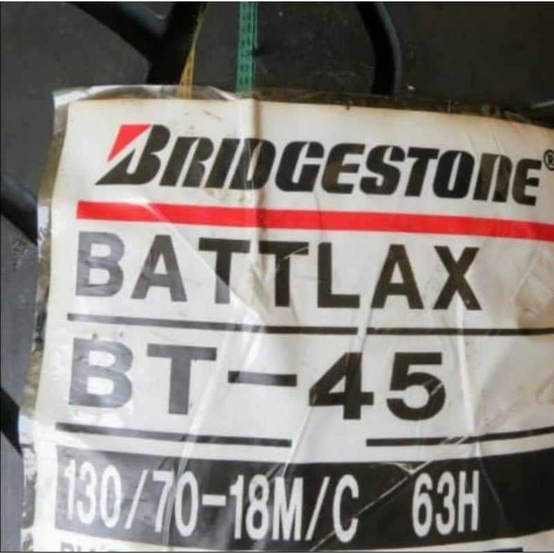 ban luar battlax bt45 ukuran 130/70-18 original tubeless