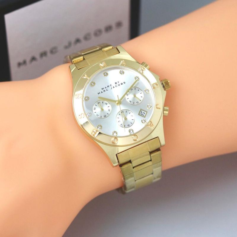 Jam Tangan Marc.J Stainliss Steel Jam Tangan Analog Pria Wanita