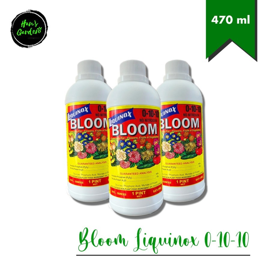 Liquinox bloom 470 ml pupuk vitamin bunga dan buah