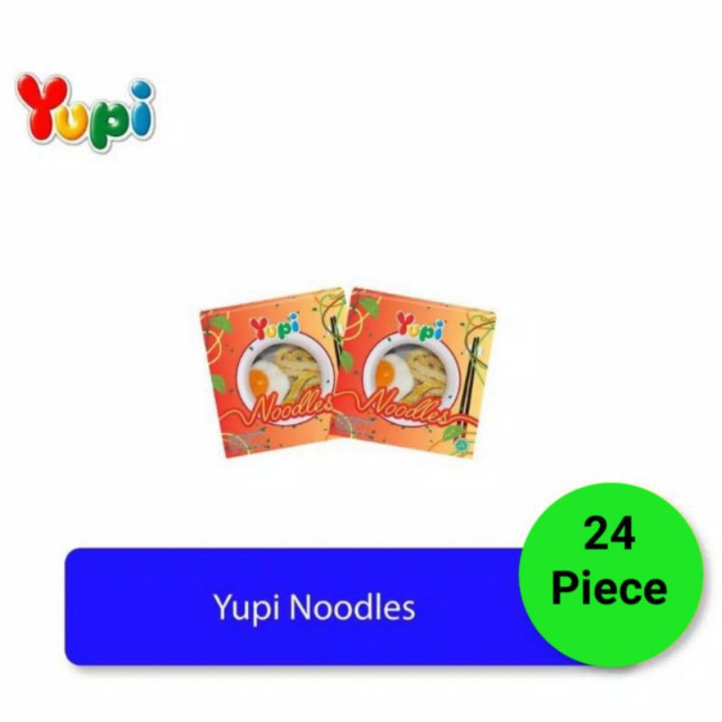 Permen Yupi Noodle Display 23gr Isi per box 24pcs