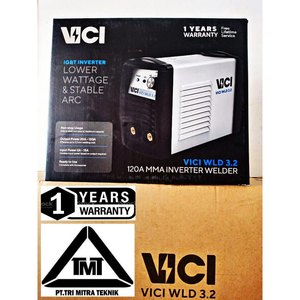 HARGA PROMO Mesin Las Vici 450 watt VICI WLD 3.2 Travo Las Inverter IGBT 450W Bonus Tas Dan Kawat La