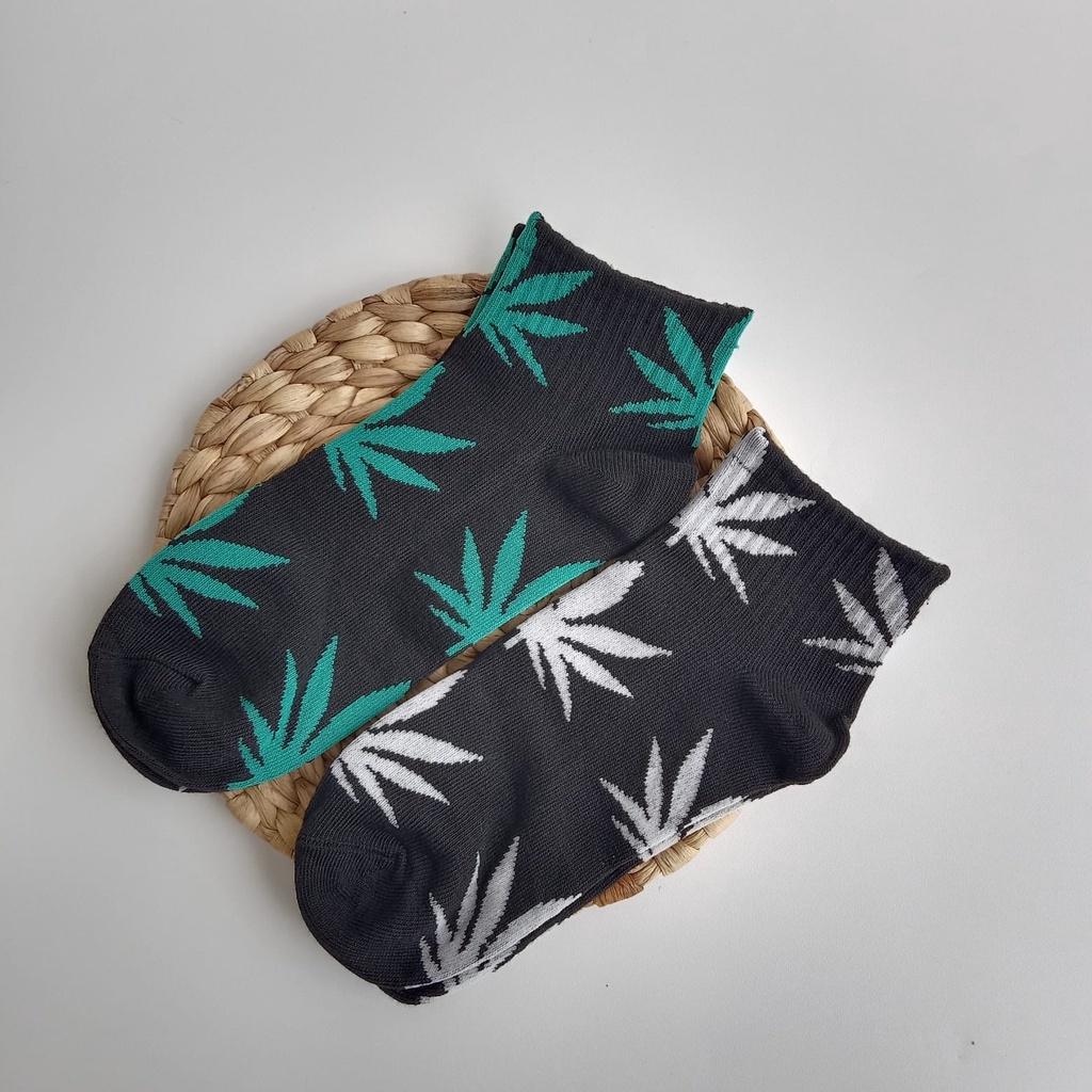 TOKO KL | 3 PASANG KAOS KAKI PENDEK MOTIF RASTA IMPORT TERBARU