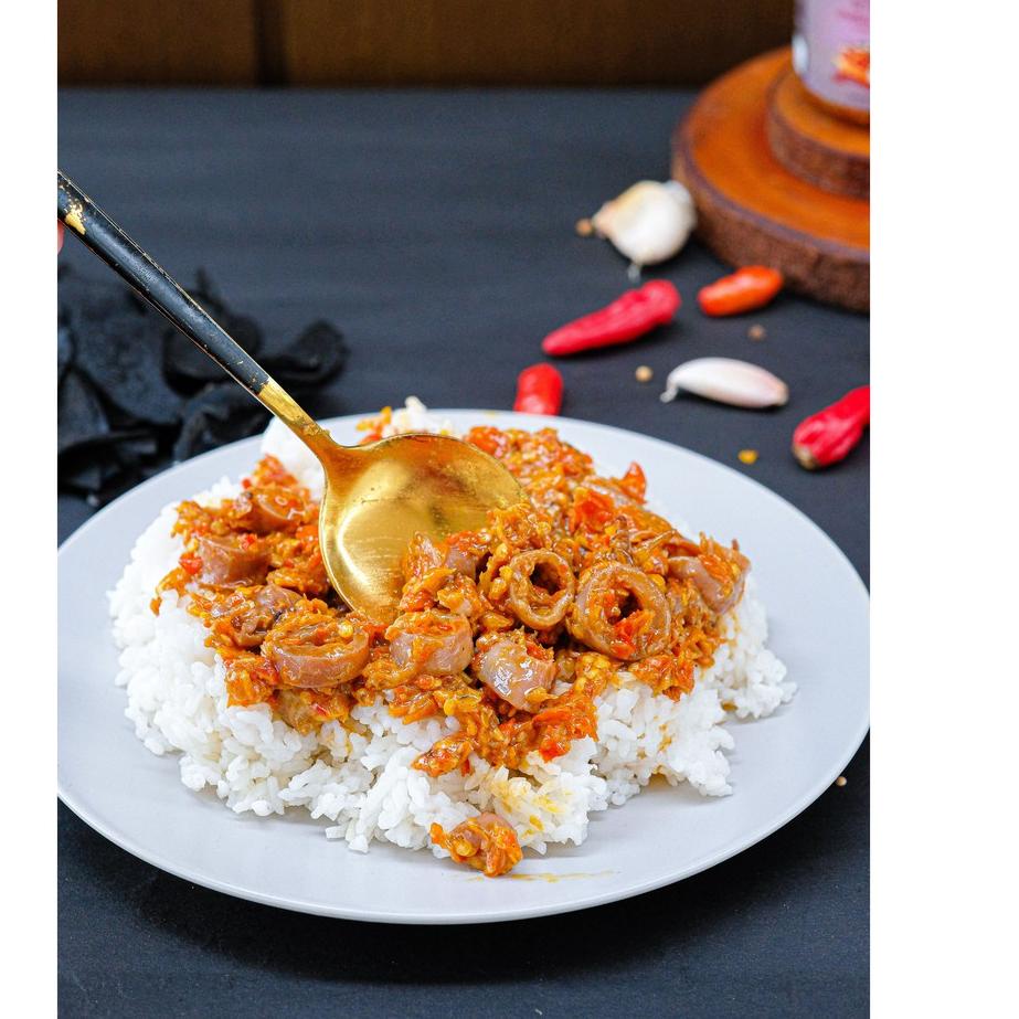 

TREND SAMBAL BU DJUI Sambal Curang Cumi Arang Best Seller 3097 ..,..