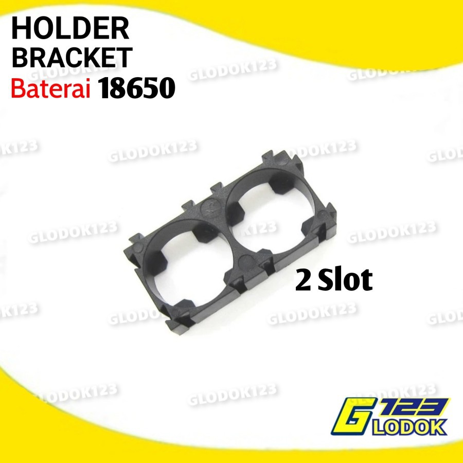 Holder Bracket Battery Braket Sambungan Baterai 18650 1 2 3 4 5 Slots