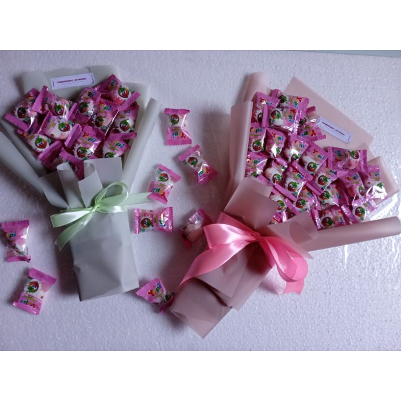 Buket yupi Mini Murah Lucu | Hand Buket Astambul