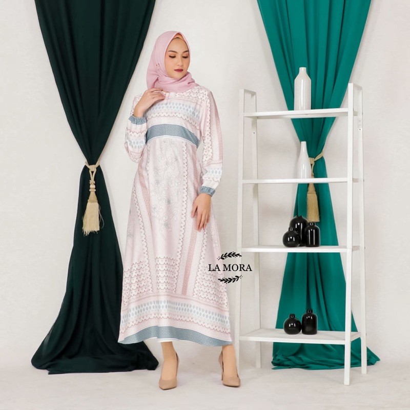 Airy Dress Maxmara Premium (soft) | gamis maxmara lux | baju muslim