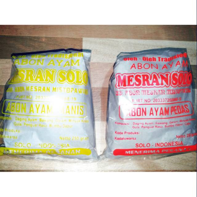 

Abon ayam mesran
