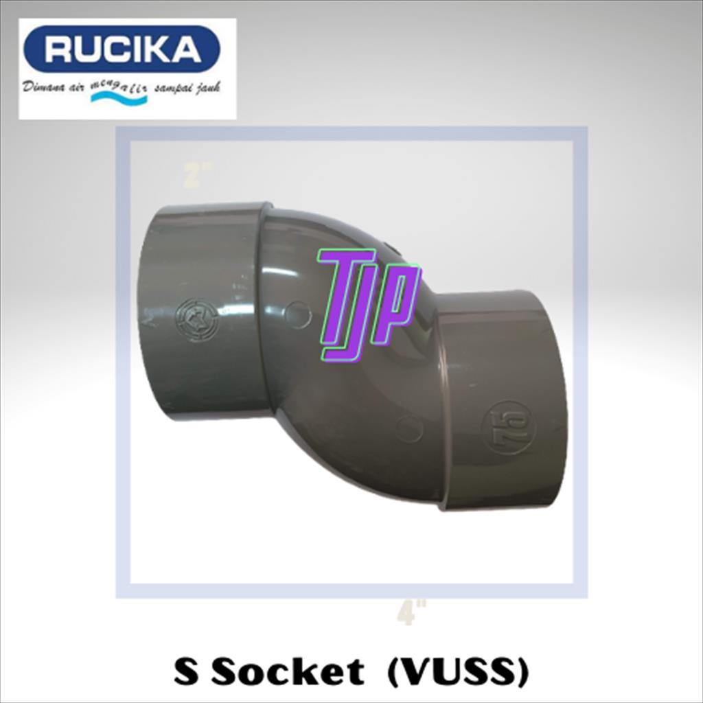 S-Socket PVC (VUSS) RUCIKA 3&quot;