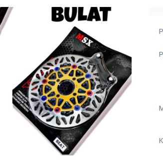 disc piringan 260mm 300mm model psm bulat  plus breket beat scoppy vario spacy dan lainya