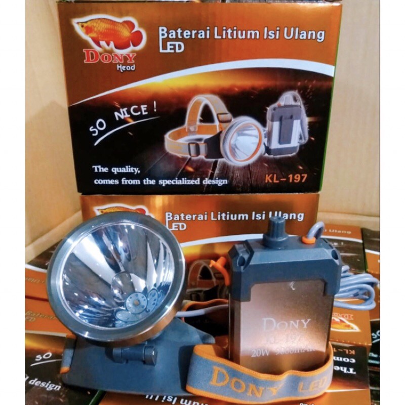 Senter Kepala Dony KL-197 So Nice
