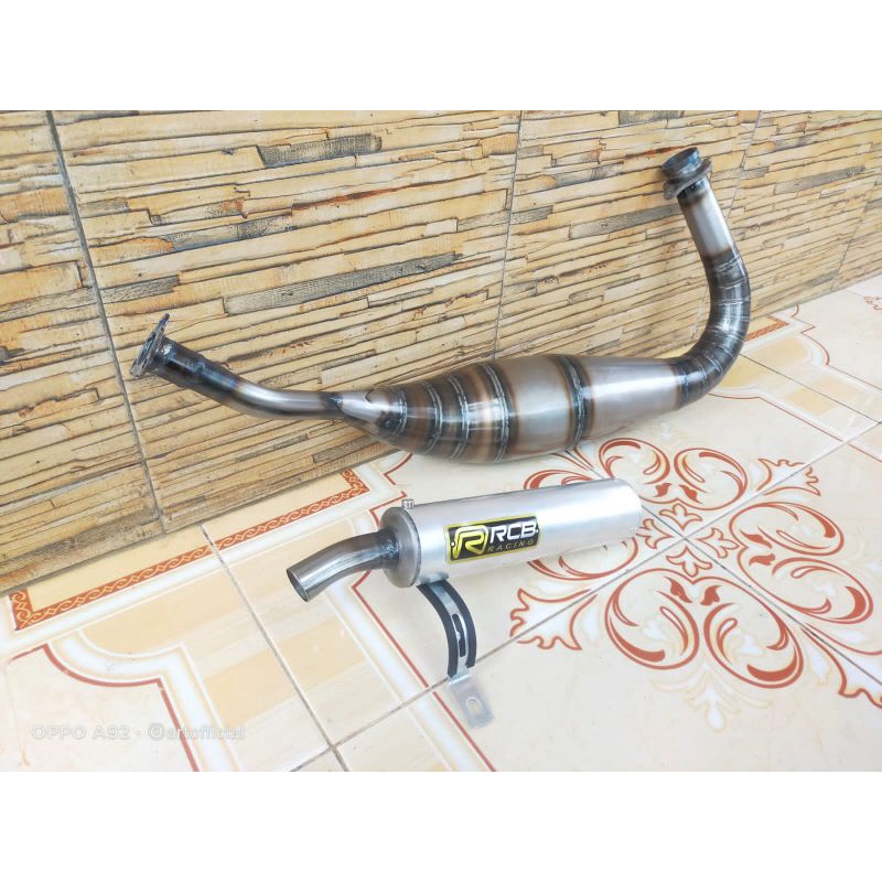 knalpot Rx king Rx special Rcb Repsol model pdk plat karat