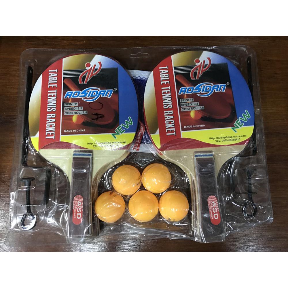 Terlaris 2018 Paket Bet Blade Tenis Meja Pingpong Tiang Net Dan Bola