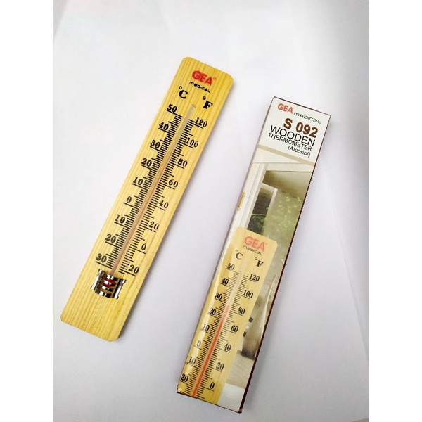Thermometer Ruang Kayu