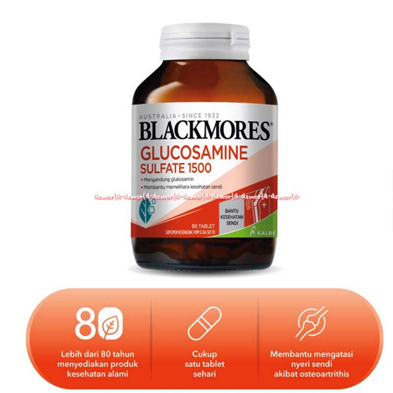 Blackmores 90table Glucosamin Sulfate Suplemen Untuk Nyeri Sendi Black Mores